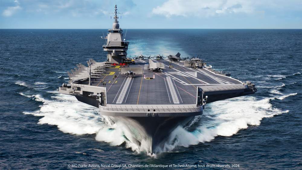Le futur porte-avions français sera le plus grand navire militaire d’Europe