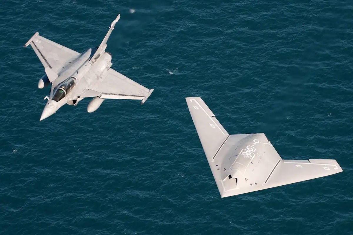 Le Rafale F5 sous-traitera sa survie à un drone furtif